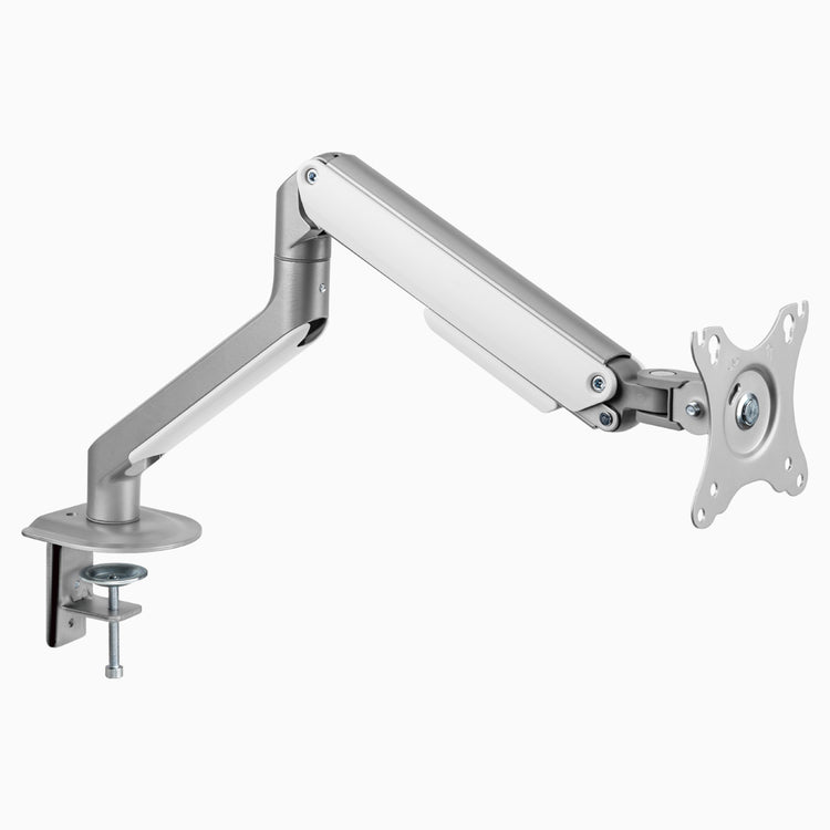 Spring eco monitor arm in silver