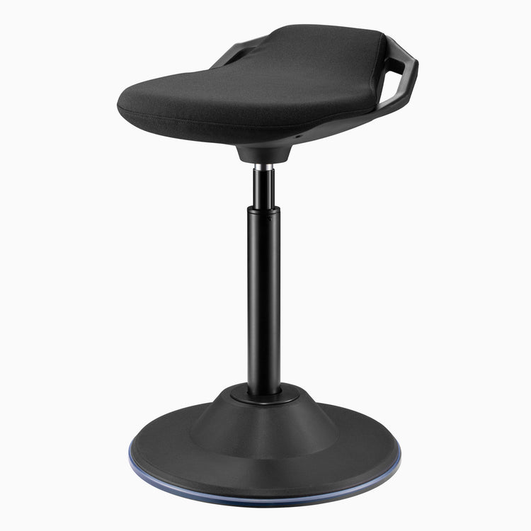 Black st stand pro active stool - Desky