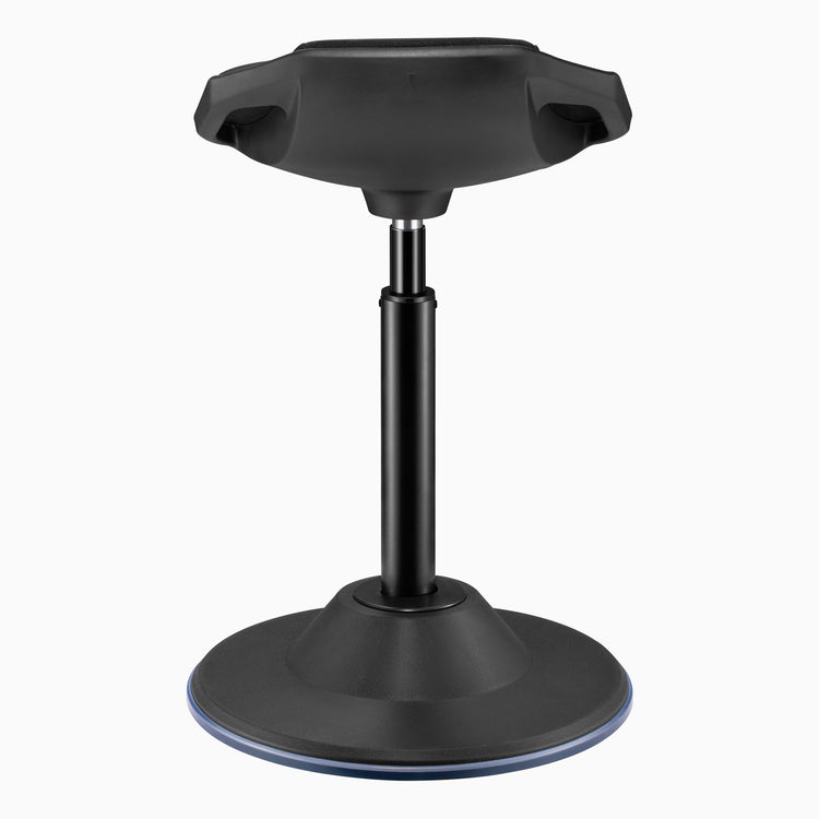 Black sit stand stool