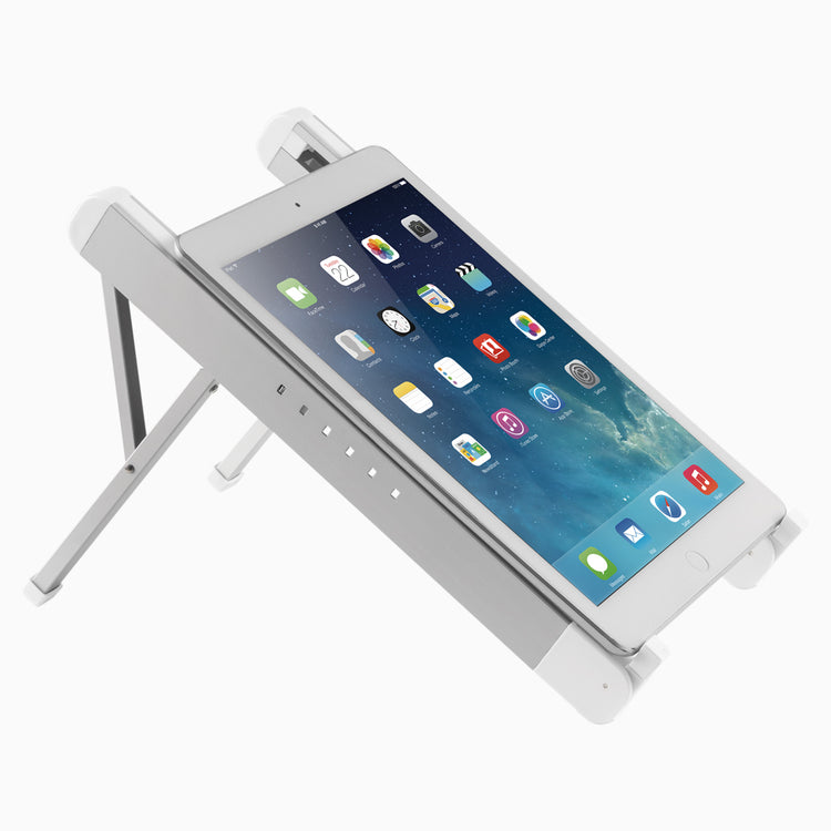 Portable laptop and tablet riser