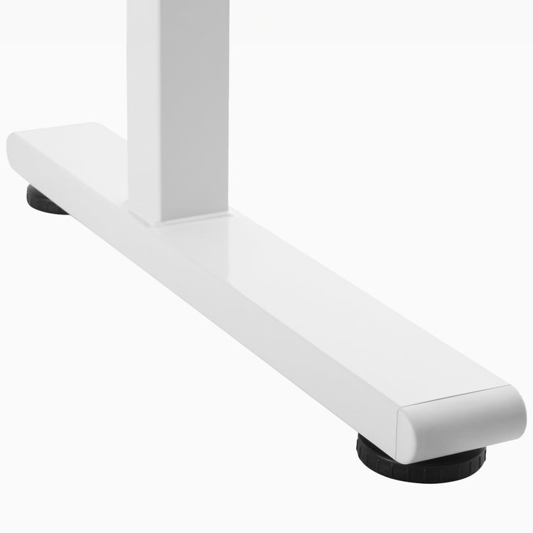 Steel enforced legs manual adjustable desk