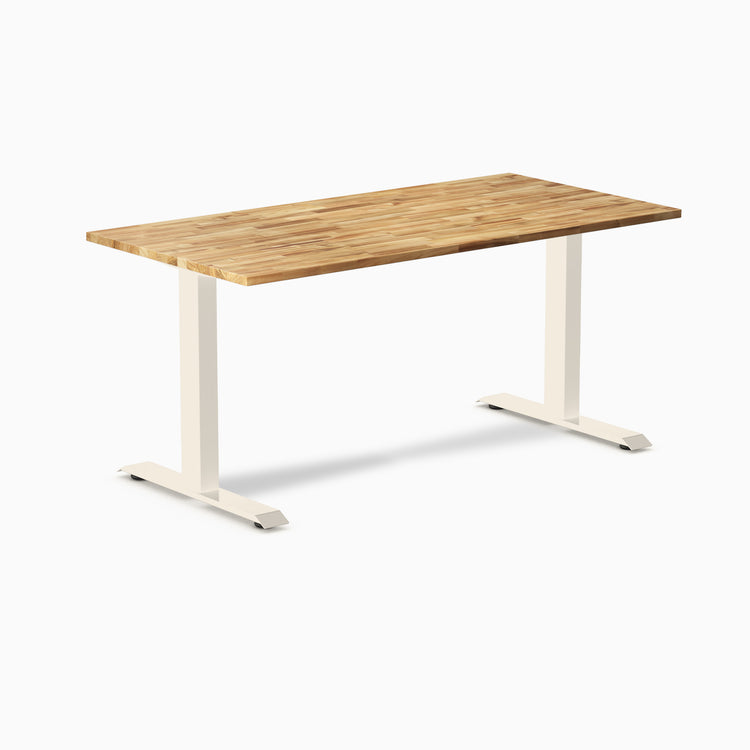 Bureau de bureau en bois dur Desky Zero