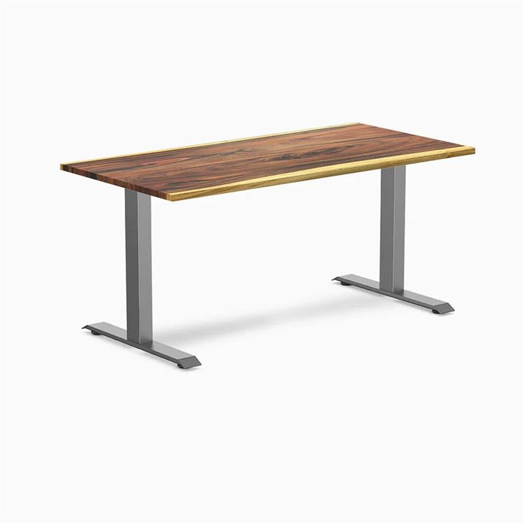 Bureau de bureau en bois dur Desky Zero