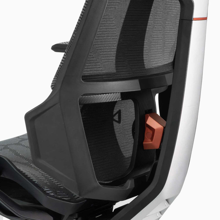 Adjustable lumbar support gaming chair