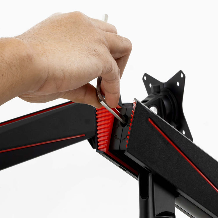 Desky Dual LED Gaming Monitor Arm-Desky Canada