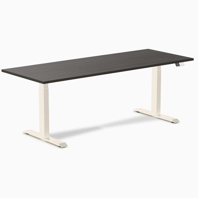 Desky Dual Laminate Sit Stand Desk