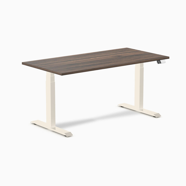 Desky Dual Laminate Sit Stand Desk