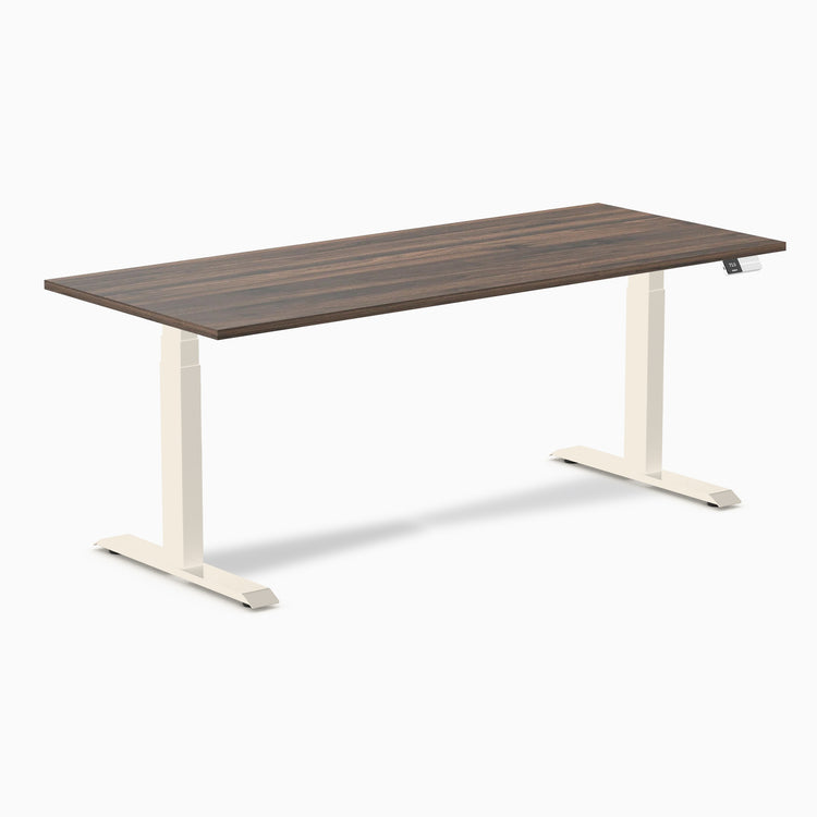 Desky Dual Laminate Sit Stand Desk
