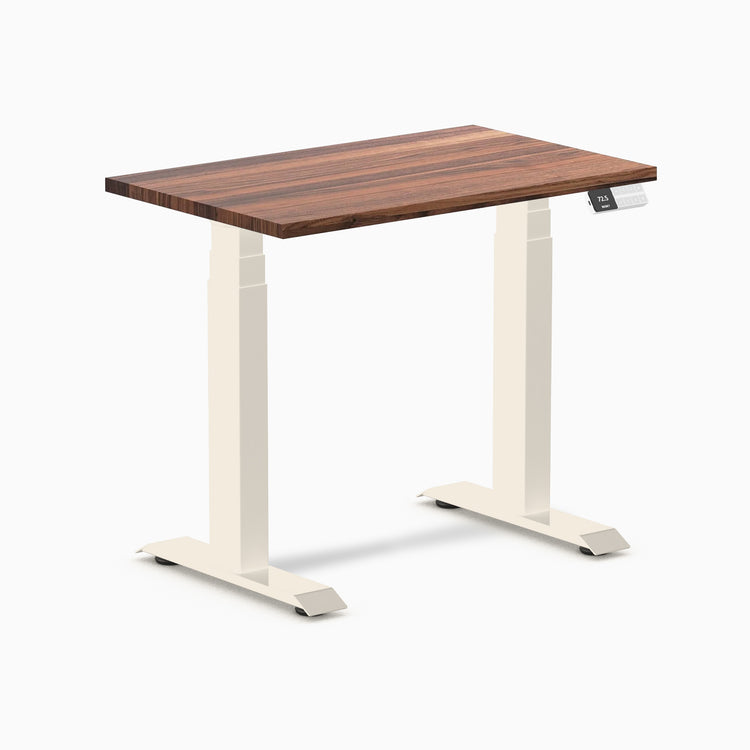 Desky Dual Mini Hardwood Sit Stand Desk