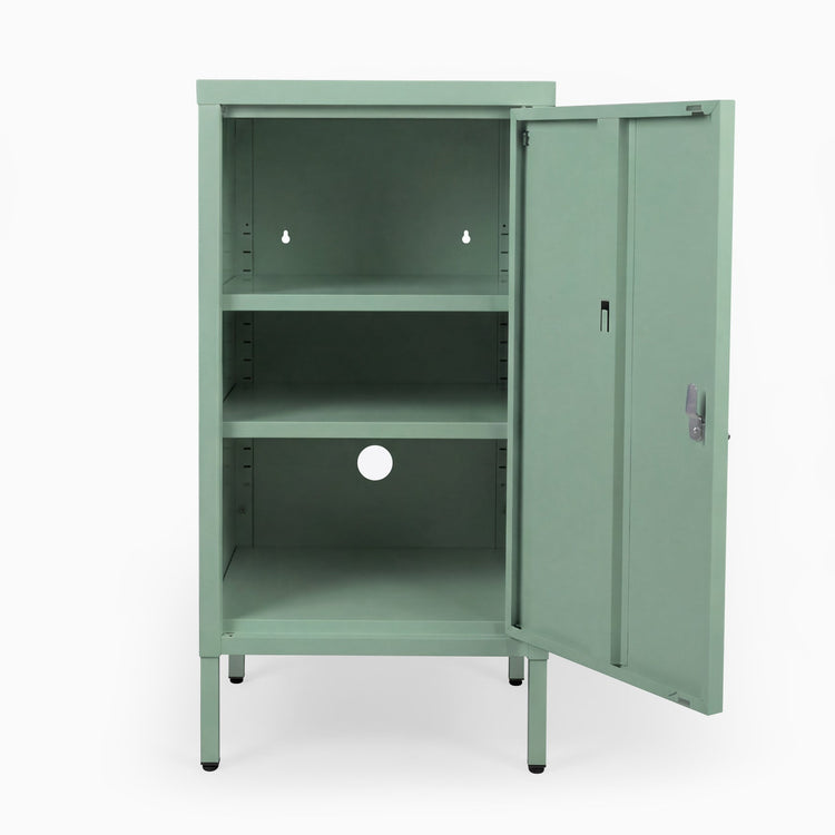 Desky Sidekick Metal Locker Cabinet-Accessories-Desky-Black-Right Opening-Desky® Australia