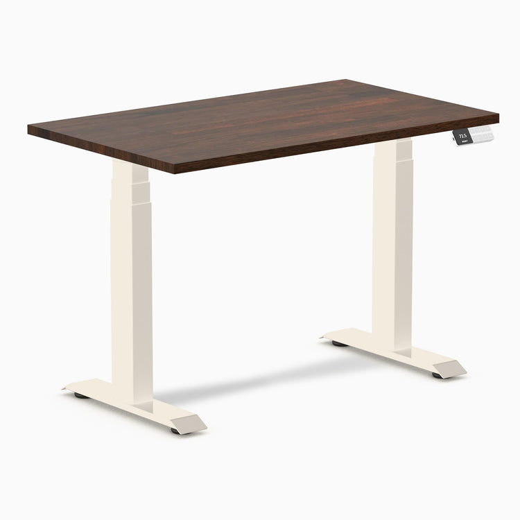 Desky Dual Mini Rubberwood Sit Stand Desk