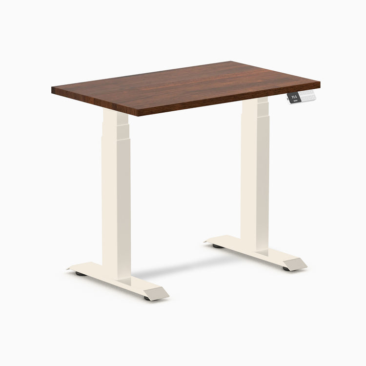 Desky Dual Mini Rubberwood Sit Stand Desk