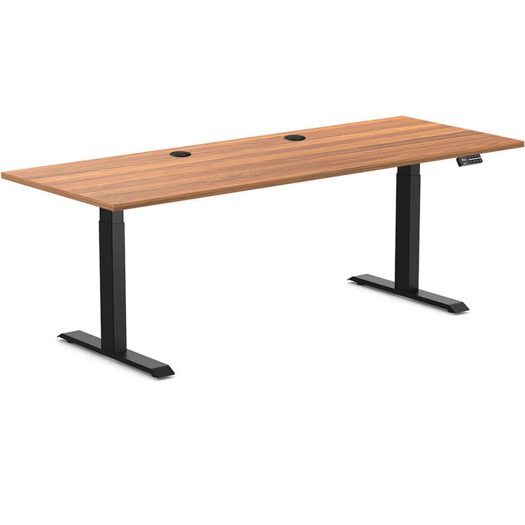 Bureau assis-debout double stratifié Desky