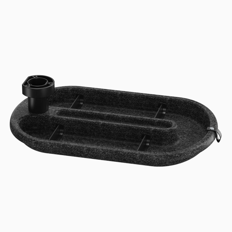 Under-Desk Felt Storage Tray with 360° Swivel-DeskyŸ Australia