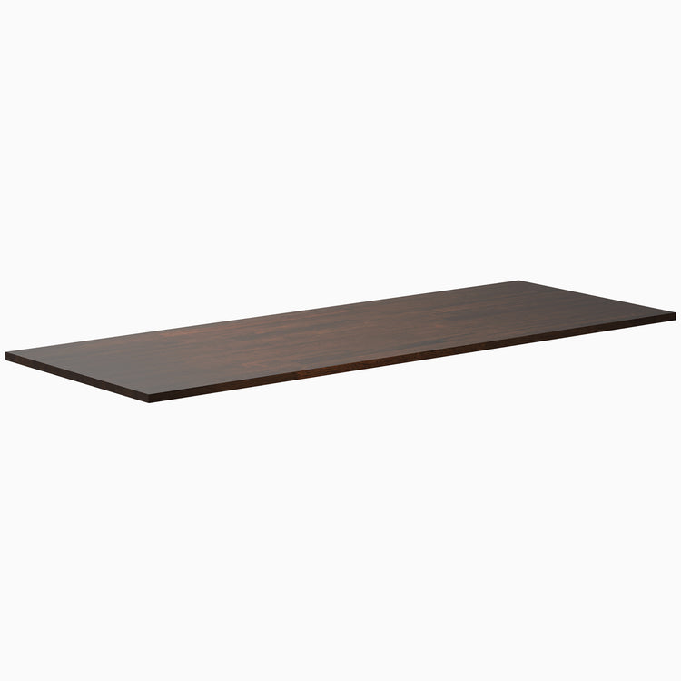 Desky Rubberwood Desk Tops-Dark Dark Walnut -80" x 29.5" - Desky Canada