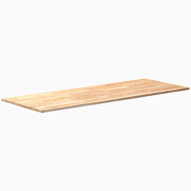 Desky Rubberwood Desk Tops- Natural -80" x 29.5" - Desky Canada
