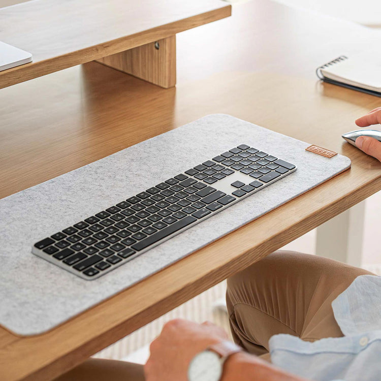 Desky Felt Desk Pad Cork