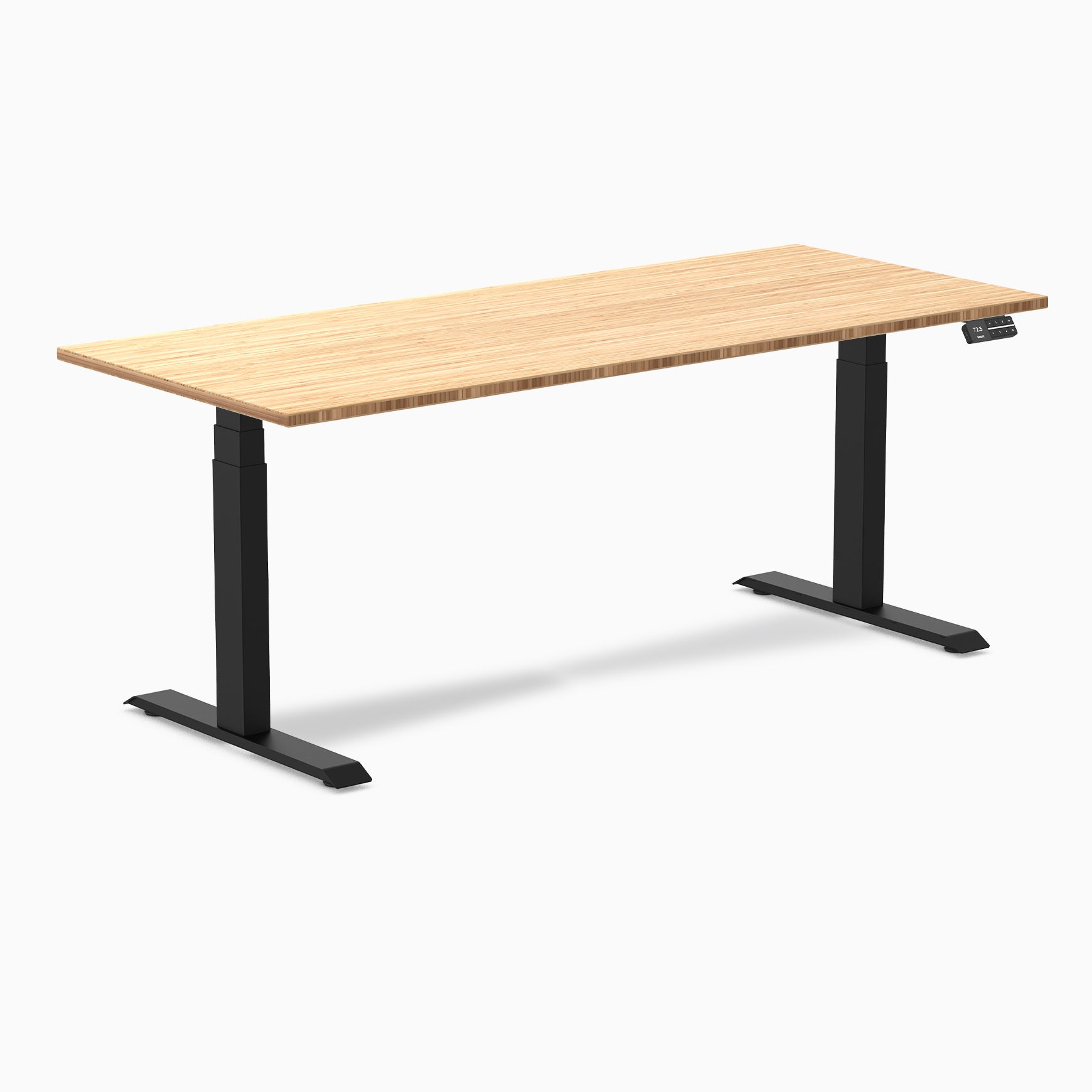 Desky Dual Bamboo Sit Stand Desk - Desky Canada