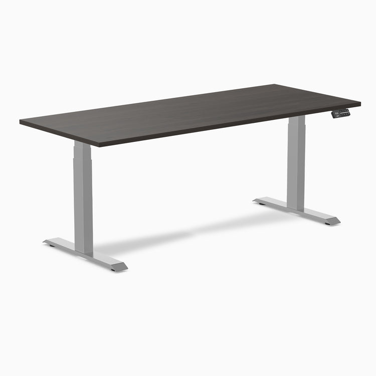 Bureau assis-debout double stratifié Desky
