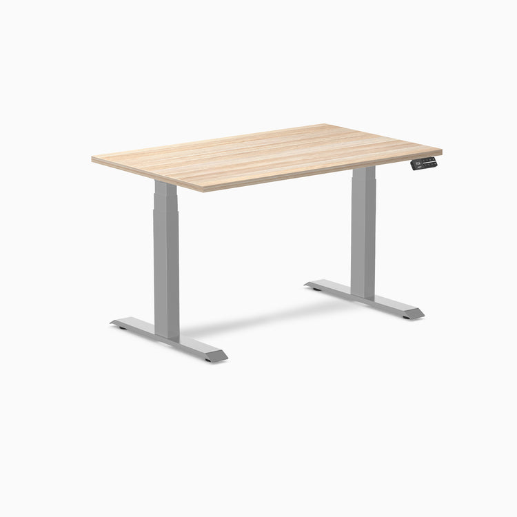 Bureau assis-debout double stratifié Desky