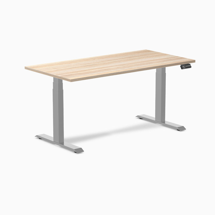 Bureau assis-debout double stratifié Desky