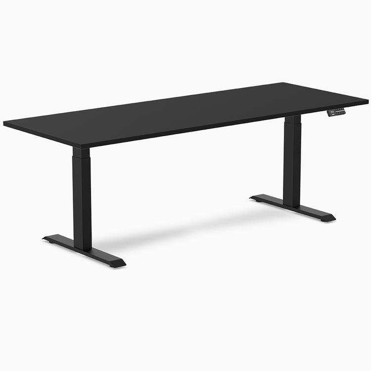 Desky Dual Laminate Sit Stand Desk-Desky Canada