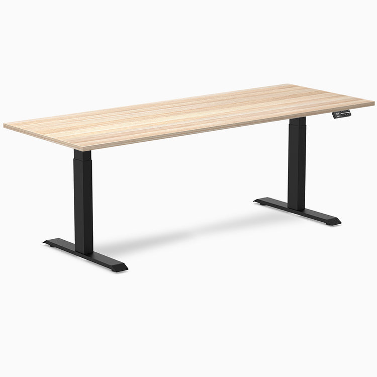 Desky Dual Laminate Sit Stand Desk-Desky Canada