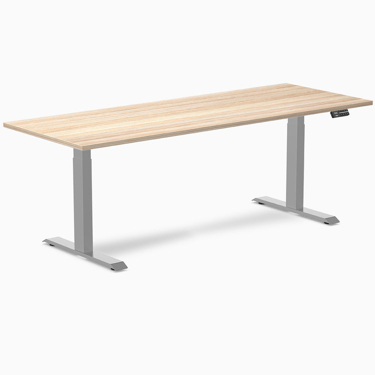 Bureau assis-debout double stratifié Desky