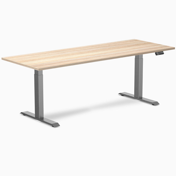 Desky Dual Laminate Sit Stand Desk-Desky Canada