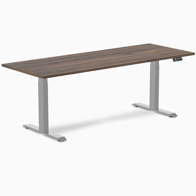 Desky Dual Laminate Sit Stand Desk