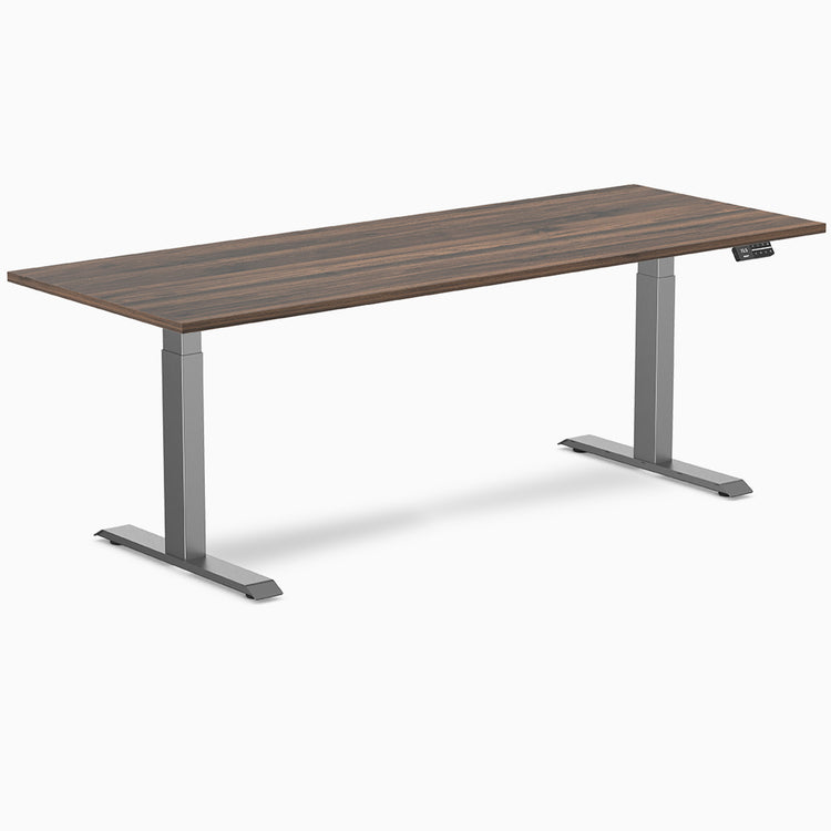 Desky Dual Laminate Sit Stand Desk-Desky Canada