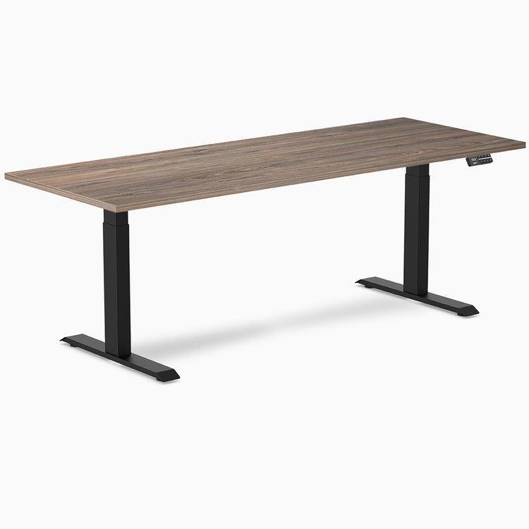 Desky Dual Laminate Sit Stand Desk-Desky Canada