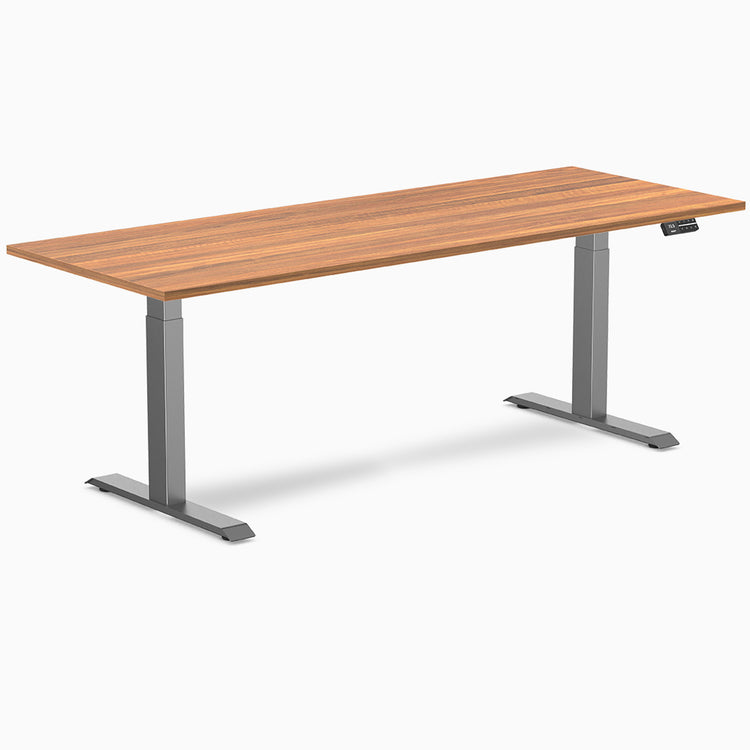 Desky Dual Laminate Sit Stand Desk-Desky Canada