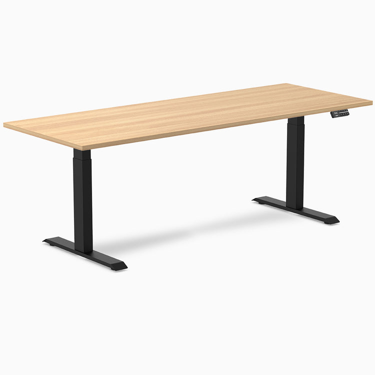Desky Dual Laminate Sit Stand Desk-Desky Canada