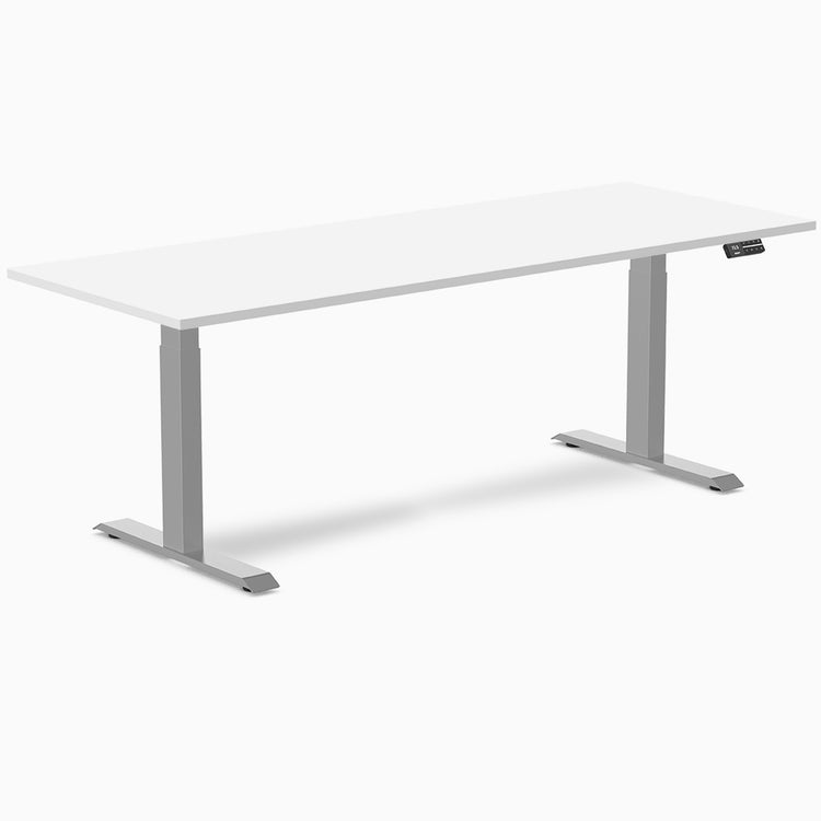 Bureau assis-debout double stratifié Desky