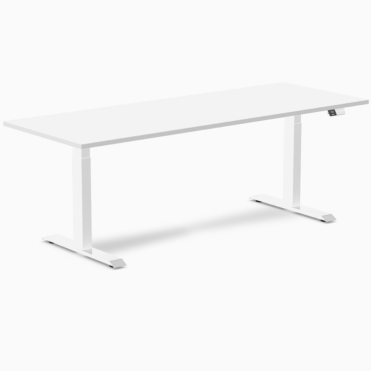 Desky Dual Laminate Sit Stand Desk-Desky Canada