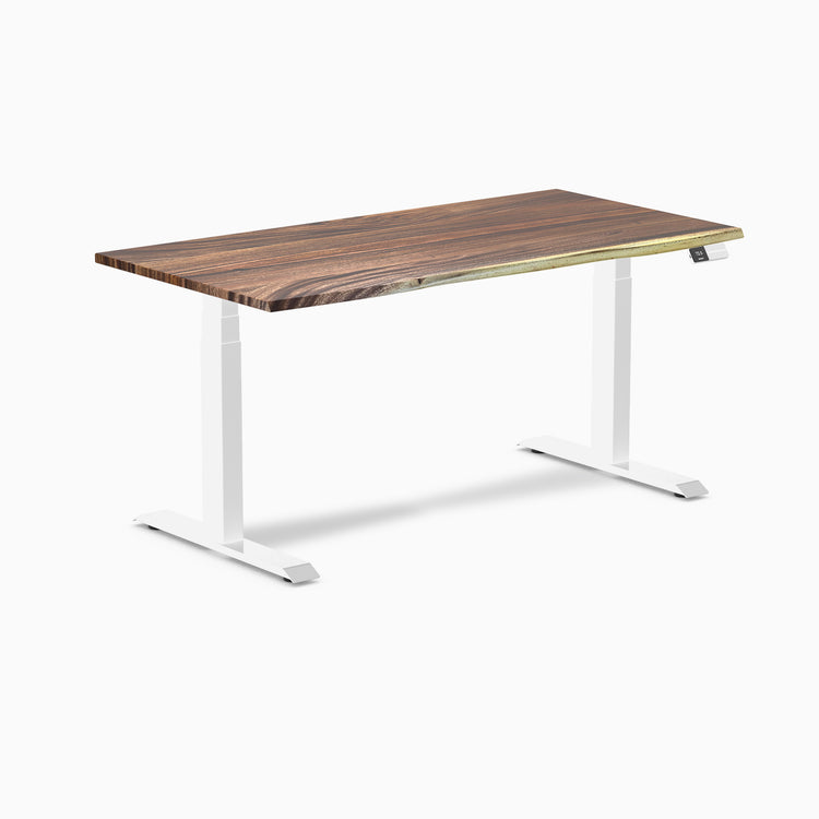 Desky Dual Hardwood Sit Stand Desk-Desky Canada