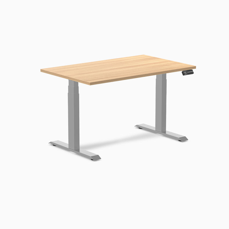 Bureau assis-debout double stratifié Desky