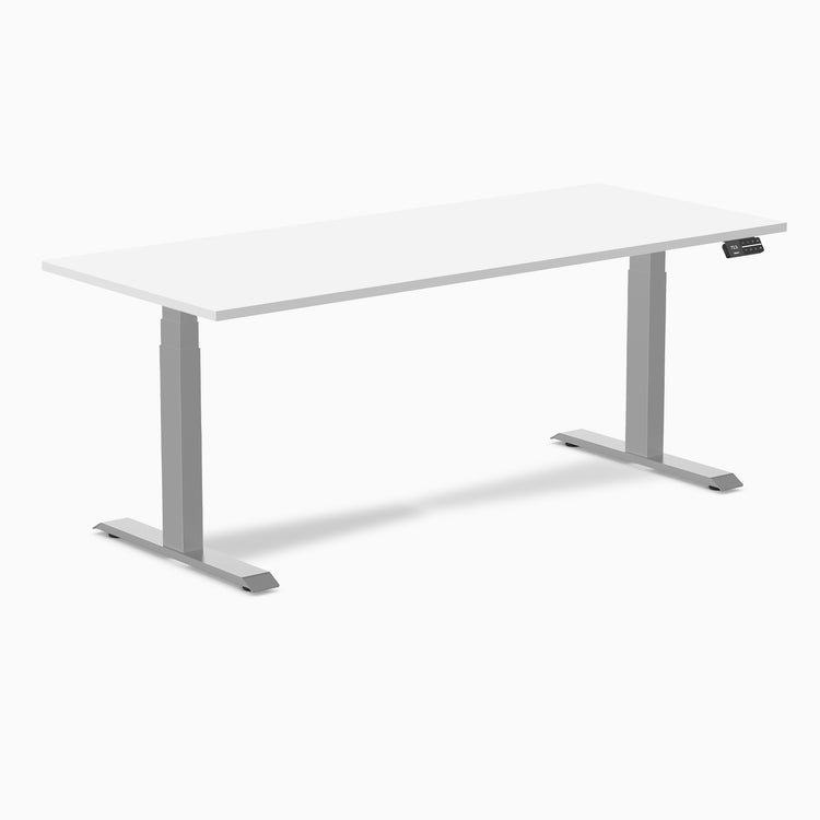 Bureau assis-debout double stratifié Desky