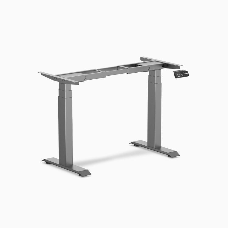 Mini standing desk frame in space grey
