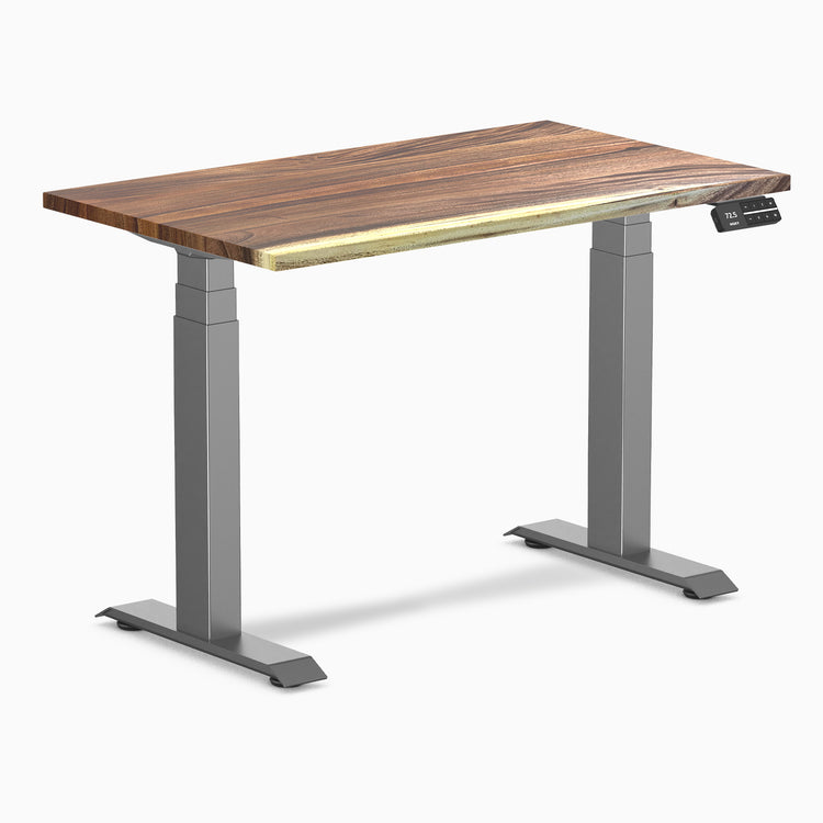 Desky Dual Mini Hardwood Sit Stand Desk-Desky Canada
