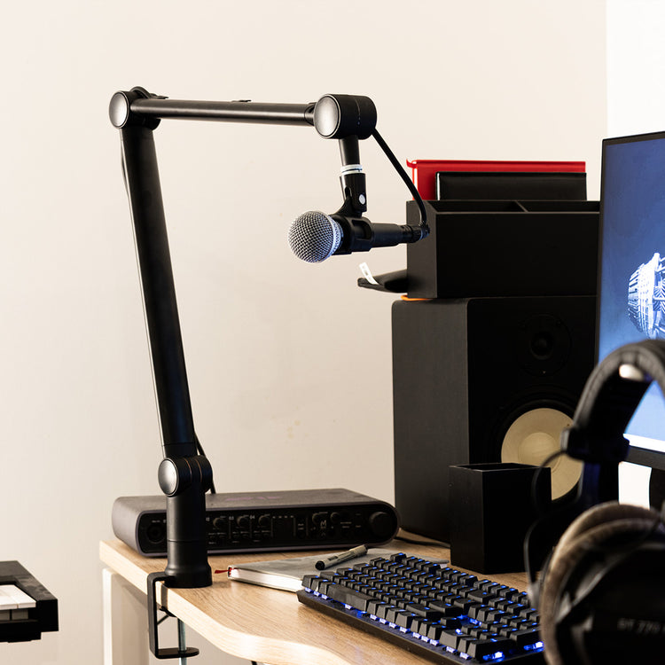 Desky Adjustable Microphone Boom Arm- - Desky Canada
