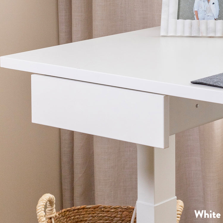Desky Minimal Under Desk Drawer-Black-White - Desky Canada