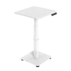electric pedestal sit stand desk