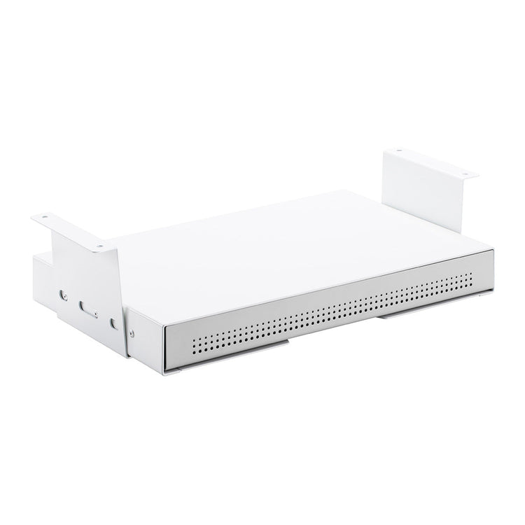 Desky Ultra Slim Under Desk Drawer-Book Gap-White - Desky Canada