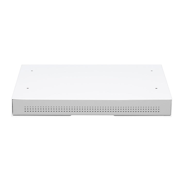 Desky Ultra Slim Under Desk Drawer-Book Gap-White - Desky Canada