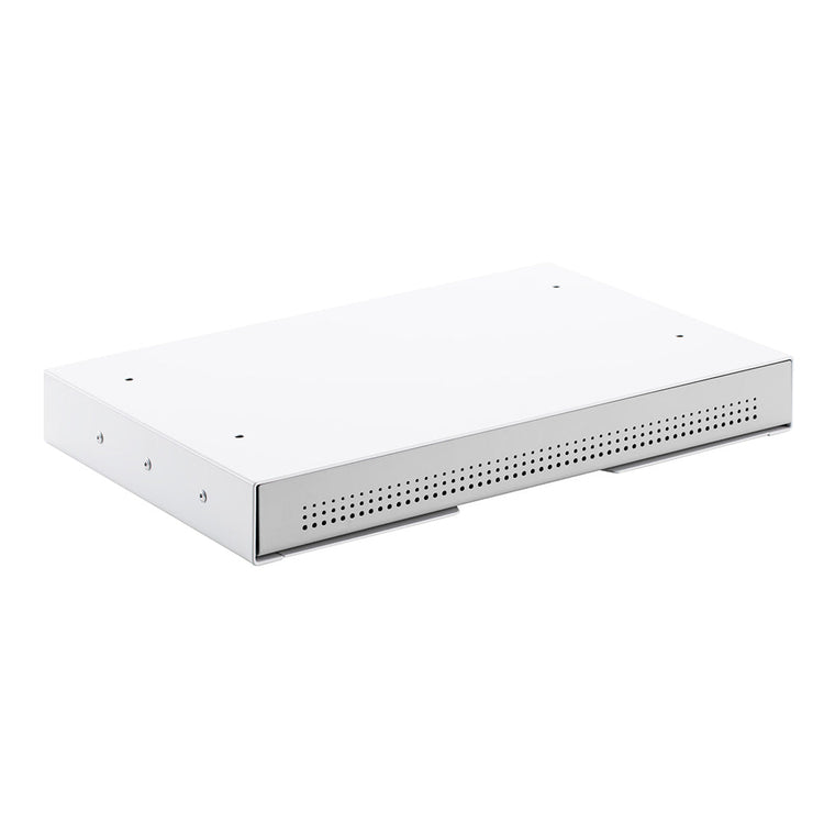 Desky Ultra Slim Under Desk Drawer-No Gap-White - Desky Canada