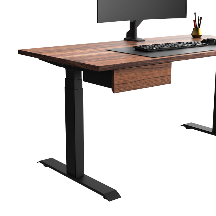 Desky Minimal Under Desk Drawer Black Black - Desky Canada