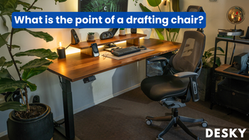 What is the point of a drafting chair?