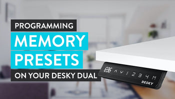 How To Program Memory Presets On Your Desky Dual Stand Up Desk
